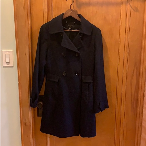 Lightweight coat: Navy Wool/viscose blend US 10 - Picture 1 of 9